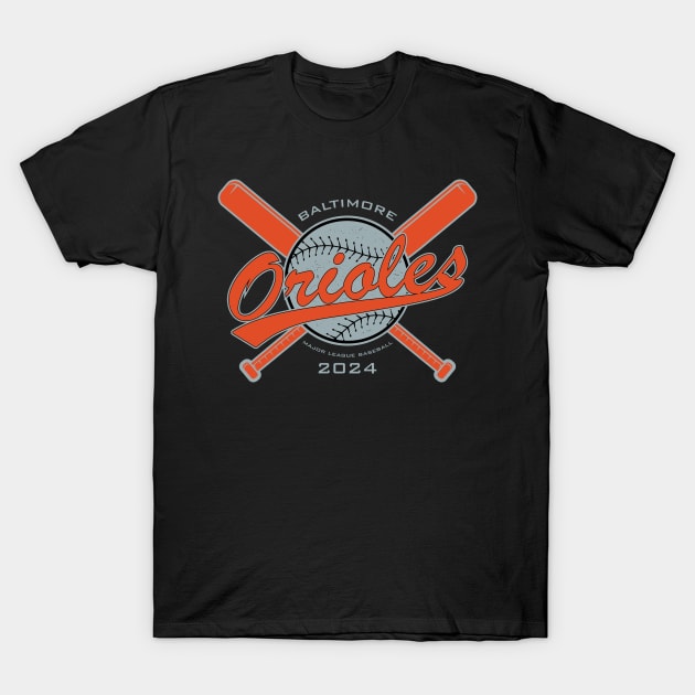 Orioles 24 T-Shirt by Nagorniak